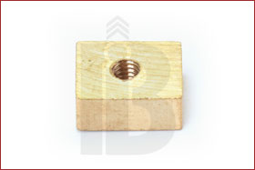 Brass Rectangle Nut