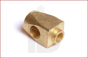 Brass Square Terminal 4